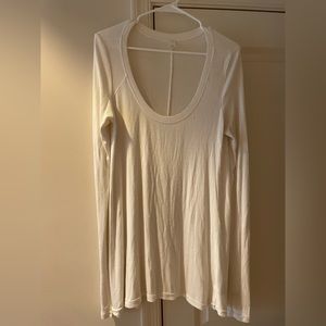 Free People White Top
